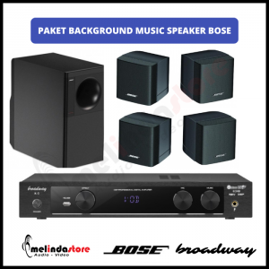 Paket Background Music Speaker Bose Freespace 3 - 4 Speaker